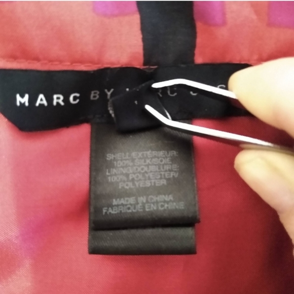 Vtg Y2K MBMJ 100% Silk Skirt - Picture 6 of 8